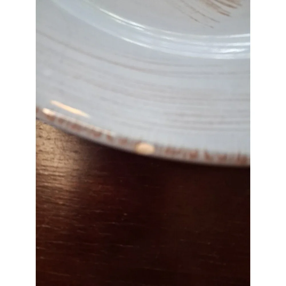 TAG Large Blue Ceramic OVAL Serving Tray Platter 18 